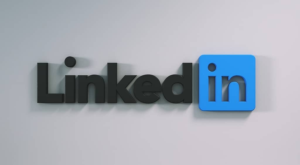 Logo da rede social LinkedIn